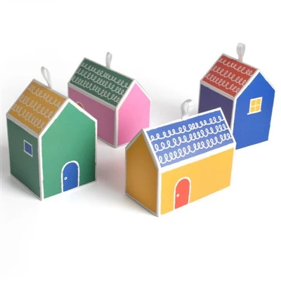 Цукерки Nougat Cookie Cute Color Ins-style House Box